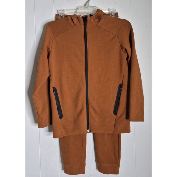 Old Navy Dynamic Fleece Full Zip Jacket And Jogger Pants Set Youth Boys Sz L - Picture 1 of 11